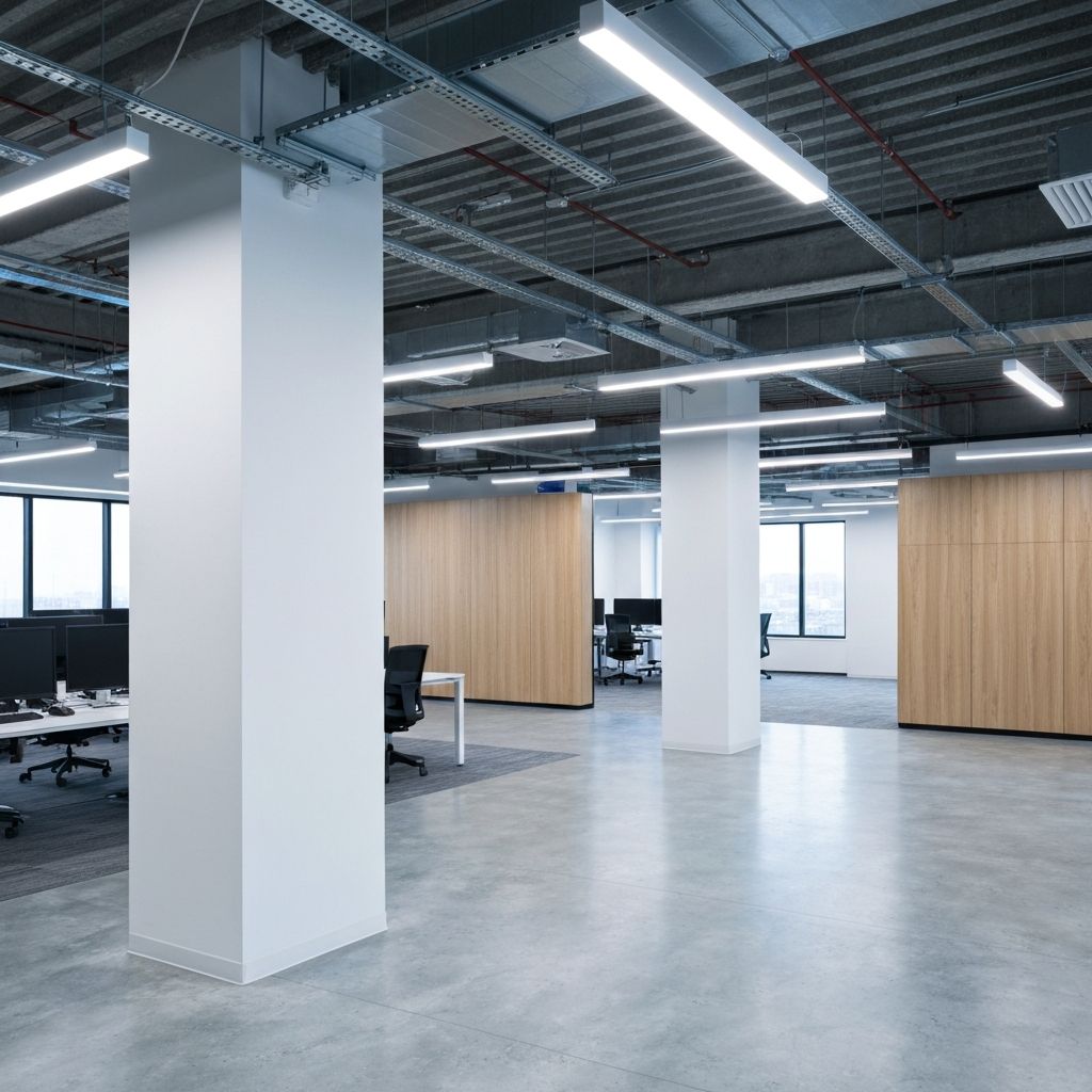 Commercial electrical installation