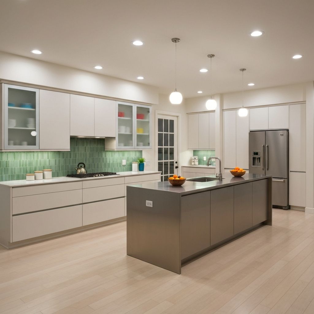 Domestic electrical installation work