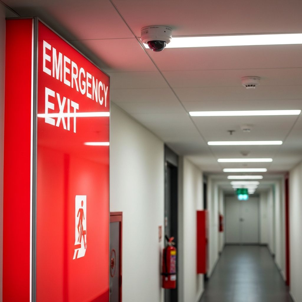 Emergency lighting installation